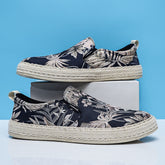 Zapatos casuales de tela tipo paraguas, transpirables y sin cordones, de verano para hombre